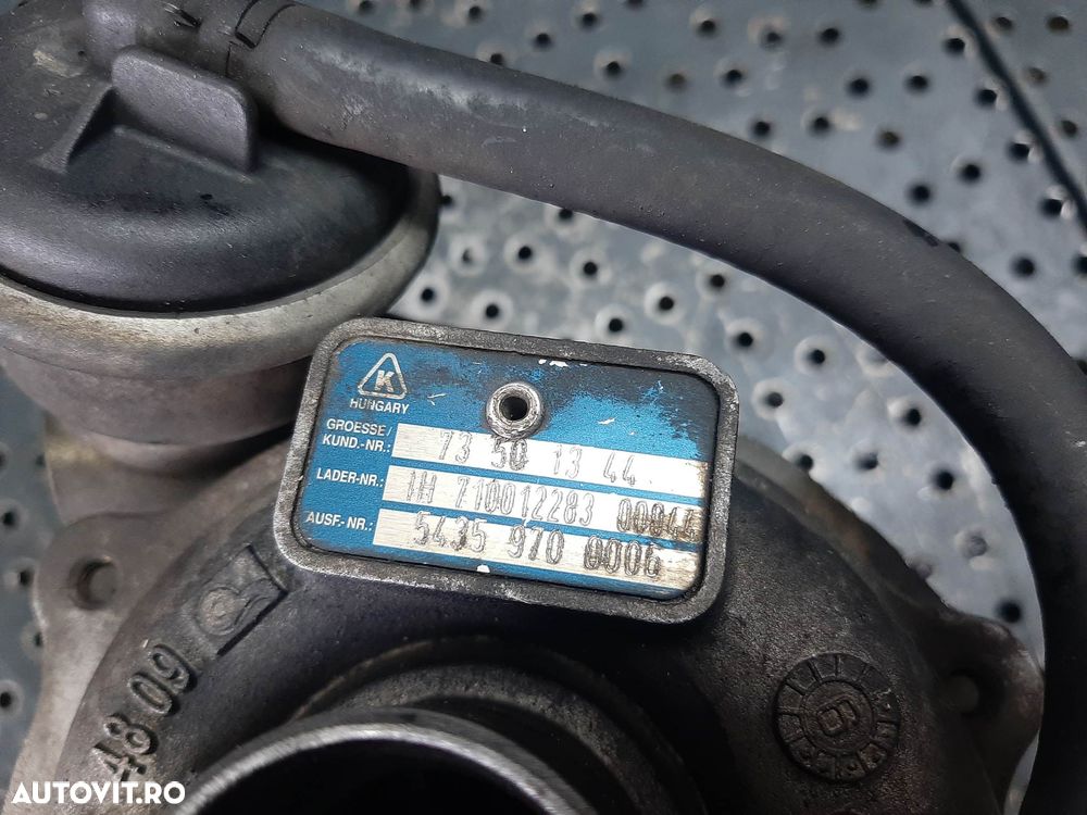 Turbina 1.3 cdti z13dt opel agila astra h combo corsa meriva tigra suzuki splash swift 54359700006 - 3