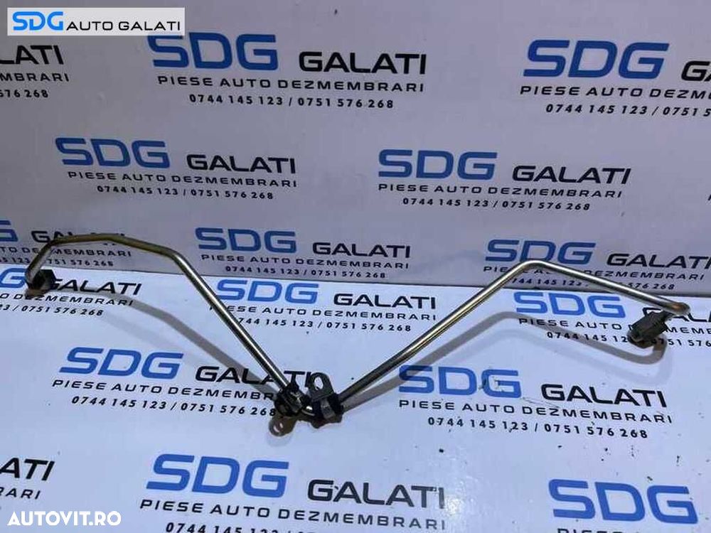 Teava Conducta Ungere Ulei Turbo Turbina Turbosuflanta Skoda Yeti 2.0 TDI CBDB CEGA 2010 - 2013 Cod 03L145771B - 4