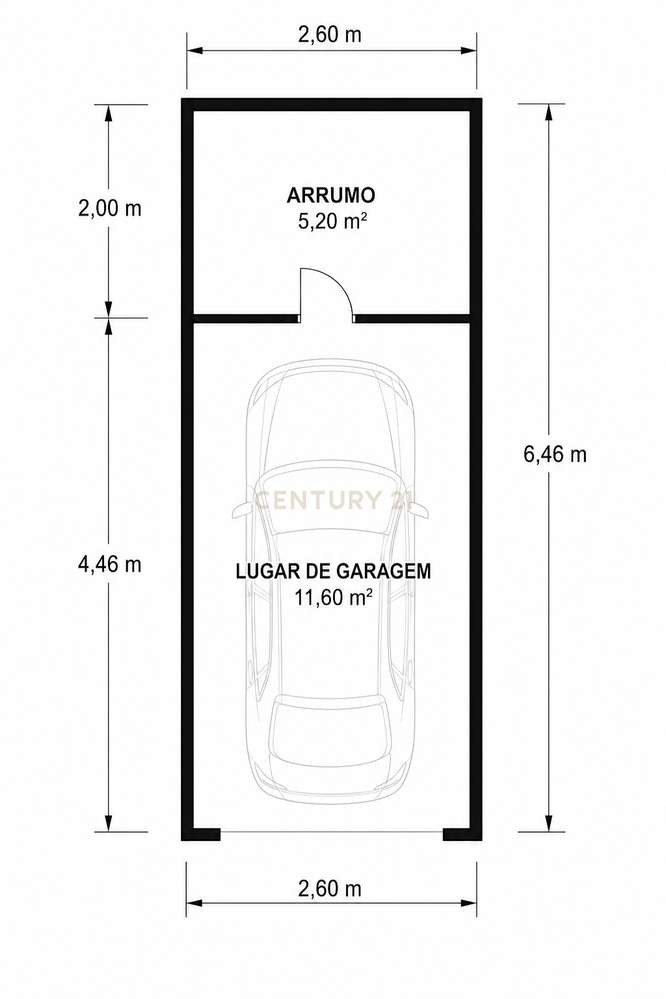 LUGAR DE GARAGEM 11.6 M² | ARRUMO 5,2 M² | BESSA | PORTO - Grande imagem: 4/8
