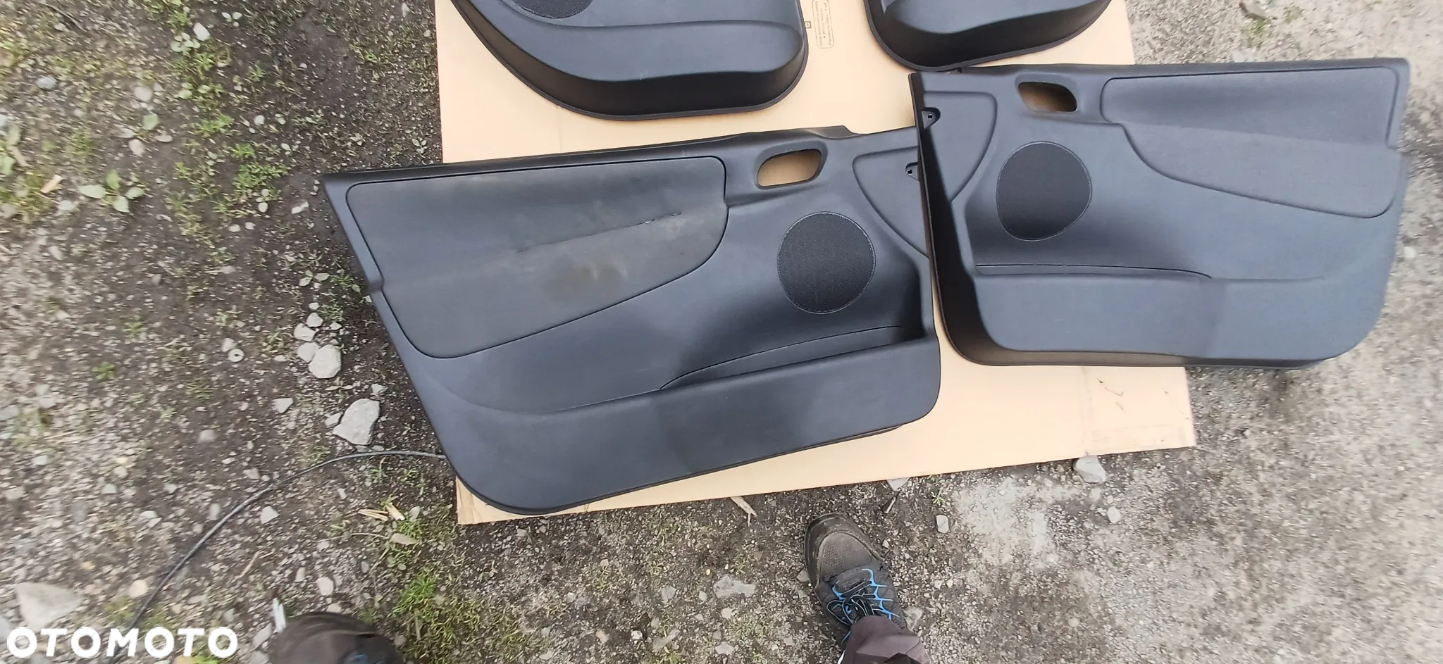 peugeot 207 sw lift boczki tapicerki drzwi 4sztuki komplet - 17
