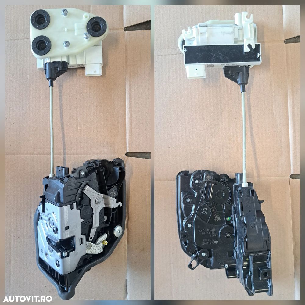 Broasca soft close fata spate st dr haion balamale haion suport maner exterior usa stanga cu tija instalatie electrica usa fata spate st dr Bmw SERIA 7 X5 X6 G11 G12 F15 F16 F85 F86 - 5