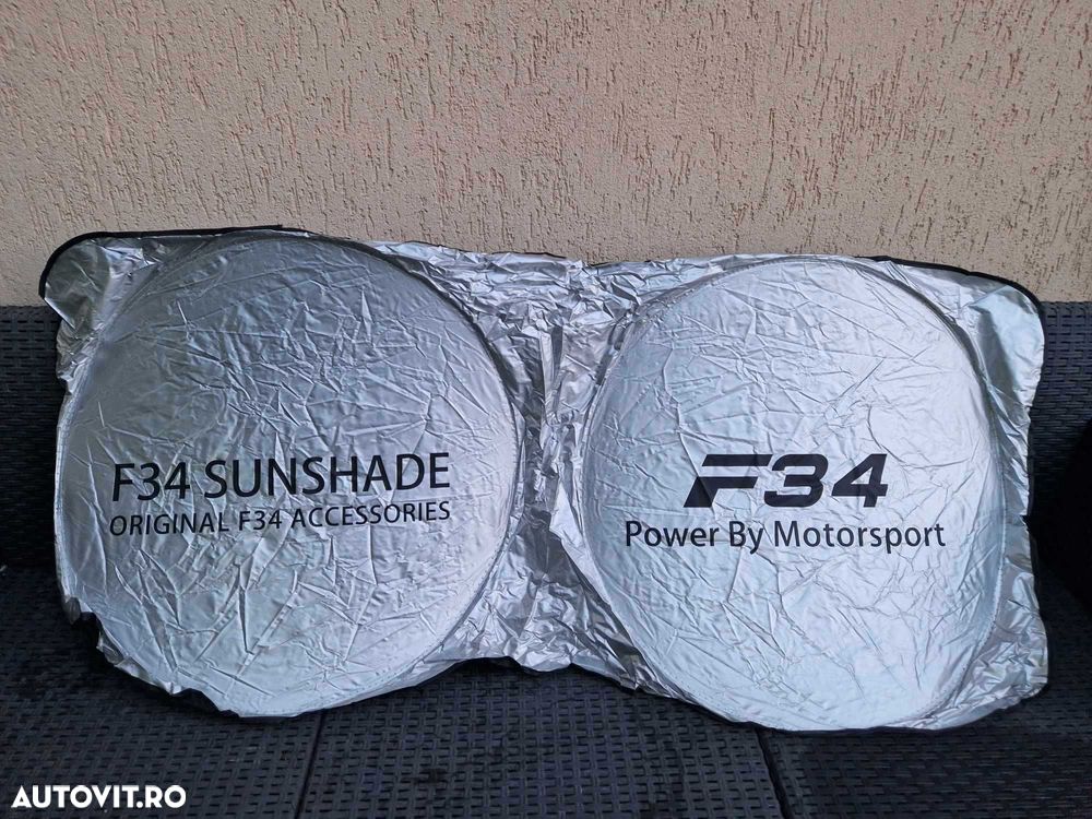 Parasolar AUTO Parbriz BMW Seria 3 F34 GT 145x80cm, Ultra Pliabil - 2