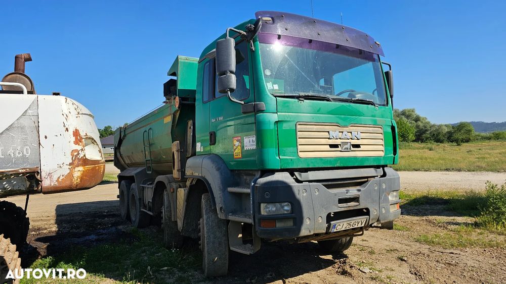 MAN TGA 35.350 8X4 Camion basculabil - 4