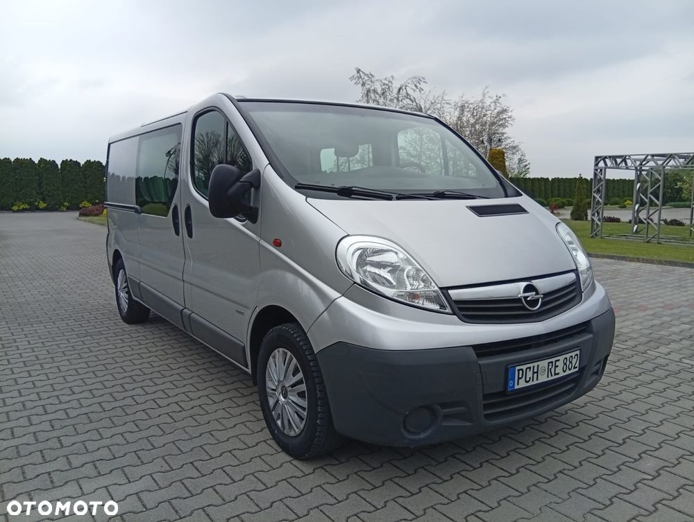 Opel VIVARO L2H1 Long Klima Elektryka Dubel Kabina 6os. Brygadówka - 4