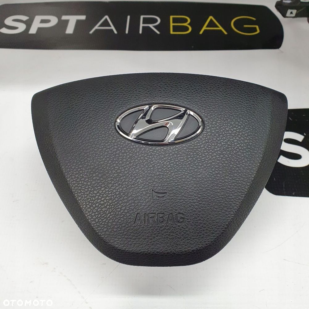 HYUNDAI i20 II DESKA ROZDZIELCZA KONSOLA KOKPIT PULPIT PODUSZKI AIRBAG AIR BAG PASY KIT SET - 6