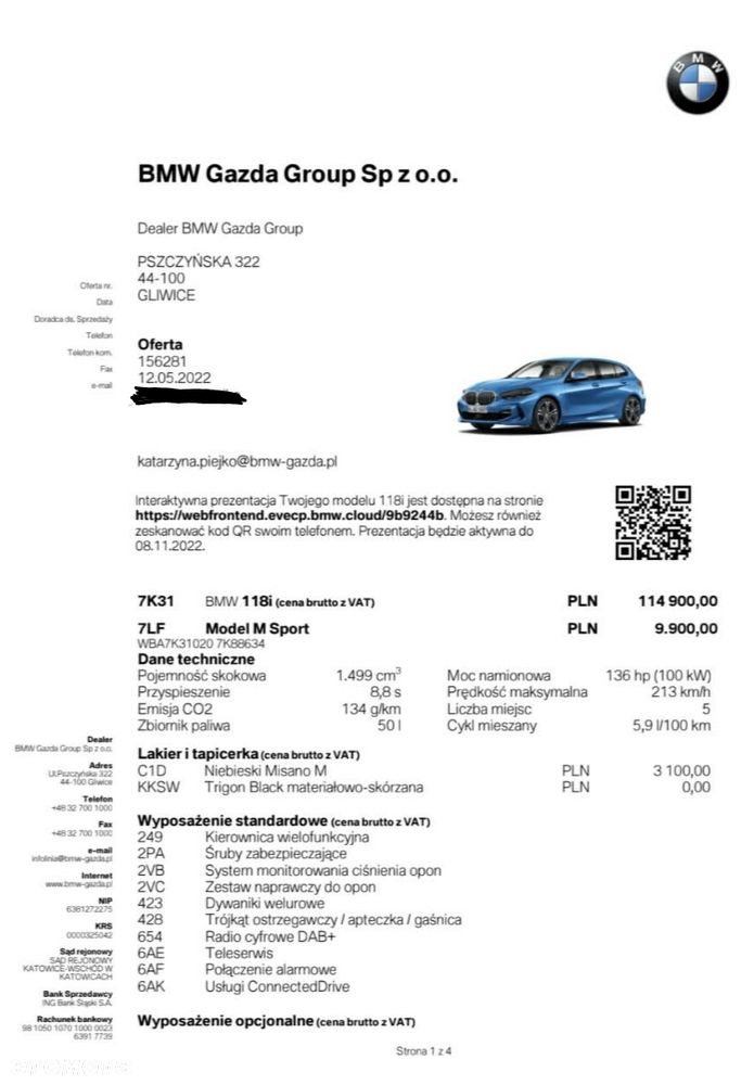 BMW Seria 1 118i M Sport - 25