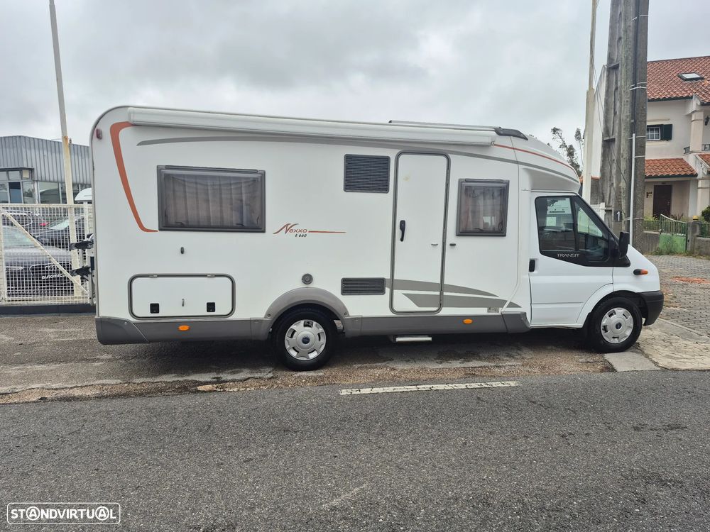 Burstner Nexxo FORD TRANSIT 2.2 DCI 110 CV  C/AC -  BRUSTNER  - 4 LUGARES - 4 DORMIDAS - 11