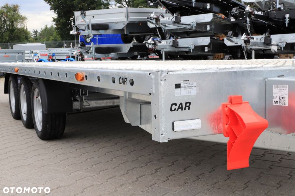 TEMARED CAR DECK 6021/3 S 3,5T 604x215cm  Wypełnienie blachą aluminiową 3 osie DMC 3500kg Koła 195R13C - 10