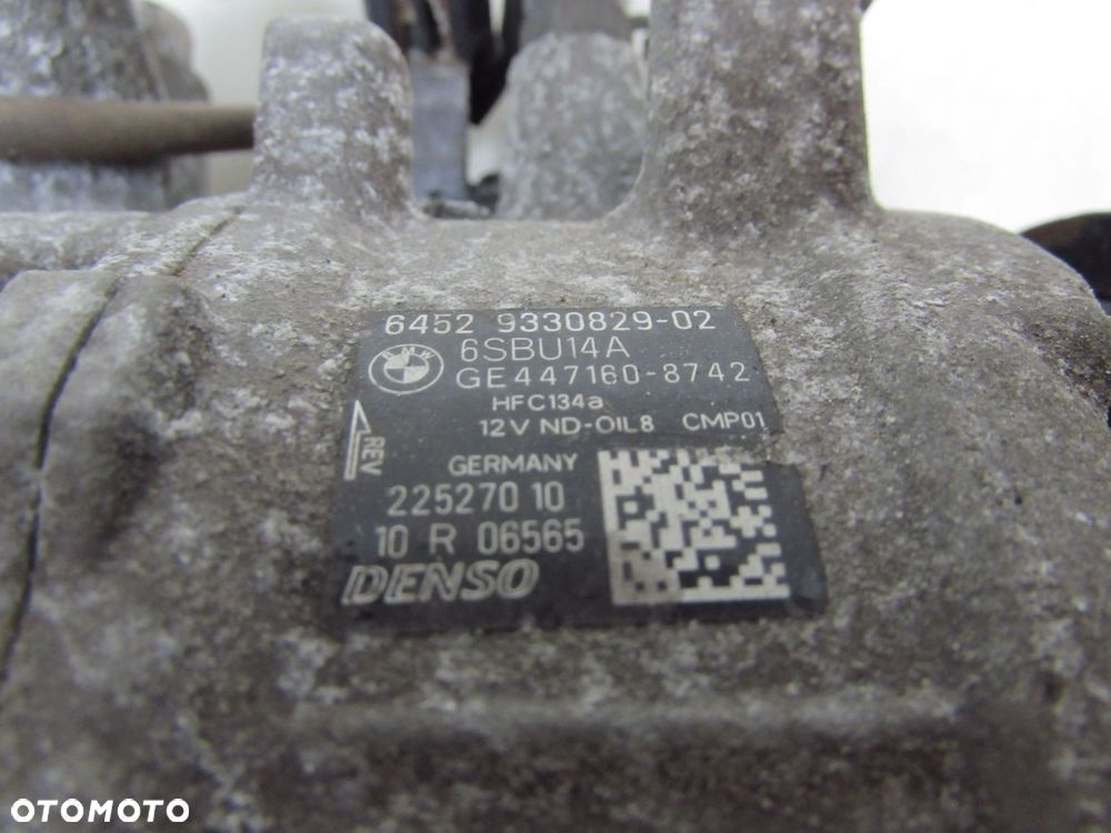 BMW F10 F11 F20 F30 E90 2.0 D N47 SPREZARKA KOMPRESOR KLIMATYZACI 9330829-02 447160-8742 - 10