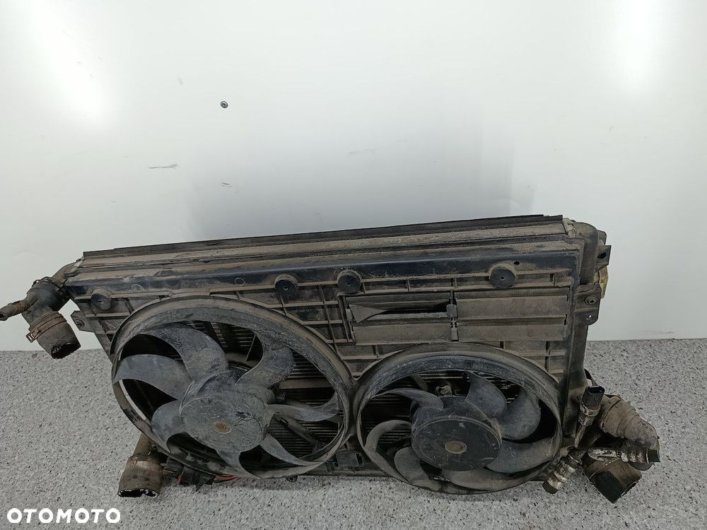 ZESTAW CHŁODNIC Z WENTYLATOREM SKODA SUPERB II 1K0121251DM 1K0121207BC - 10