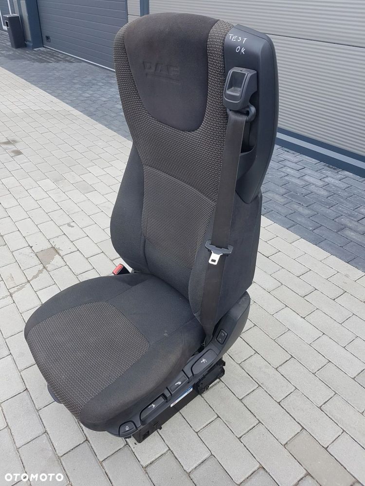FOTEL SIEDZENIE LEWY KIEROWCY FULL OPCJA DAF XF 105 , 106 , CF EURO 6 - 2