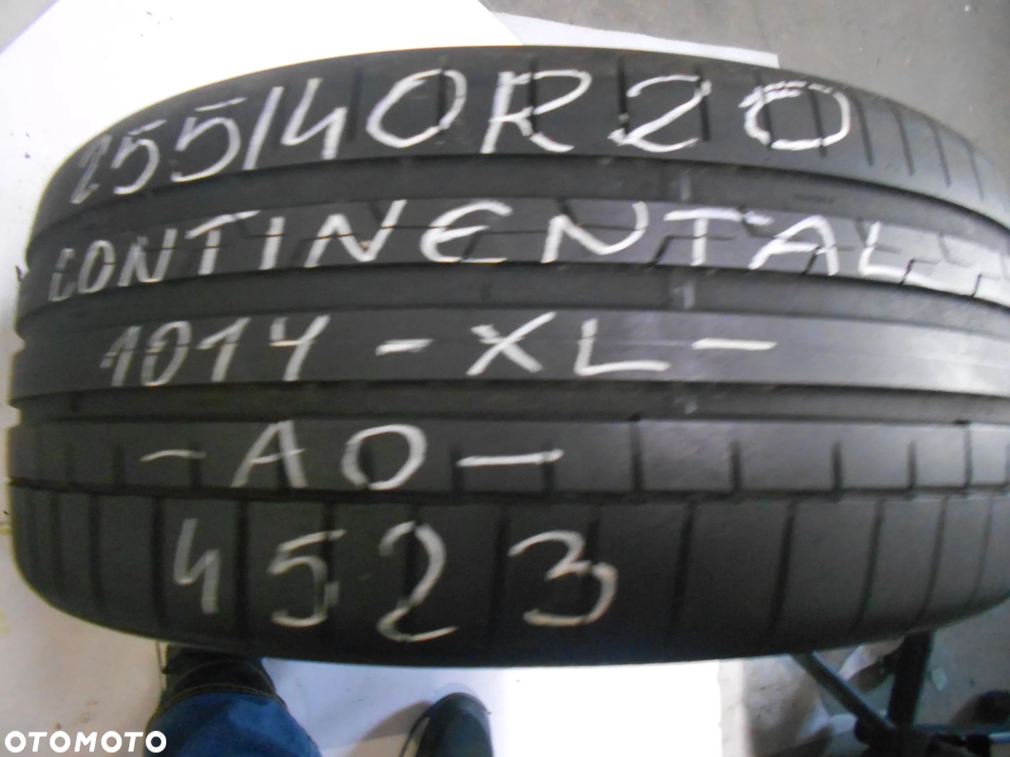 OPONA POJEDYNKA 255/40R20 CONTINENTAL SPORTCONTACT 6 AO XL DOT 4523 7MM - 1