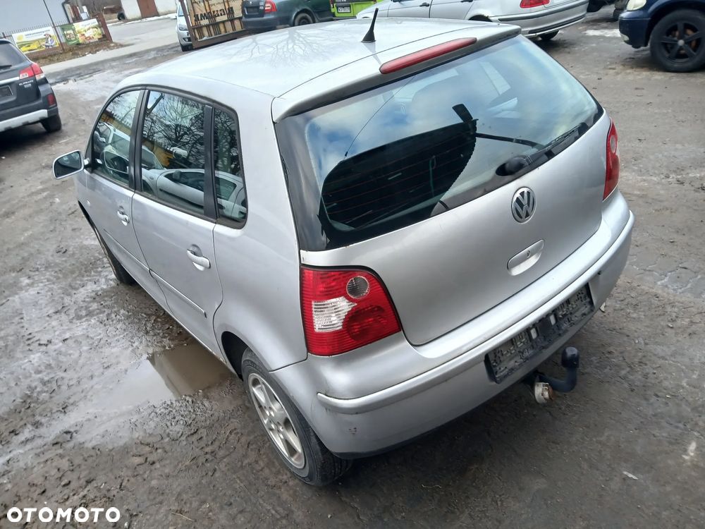 volkswagen polo 9n LA7W maska zderzak lampa grill błotnik drzwi zbiornik paliwa szyba - 4