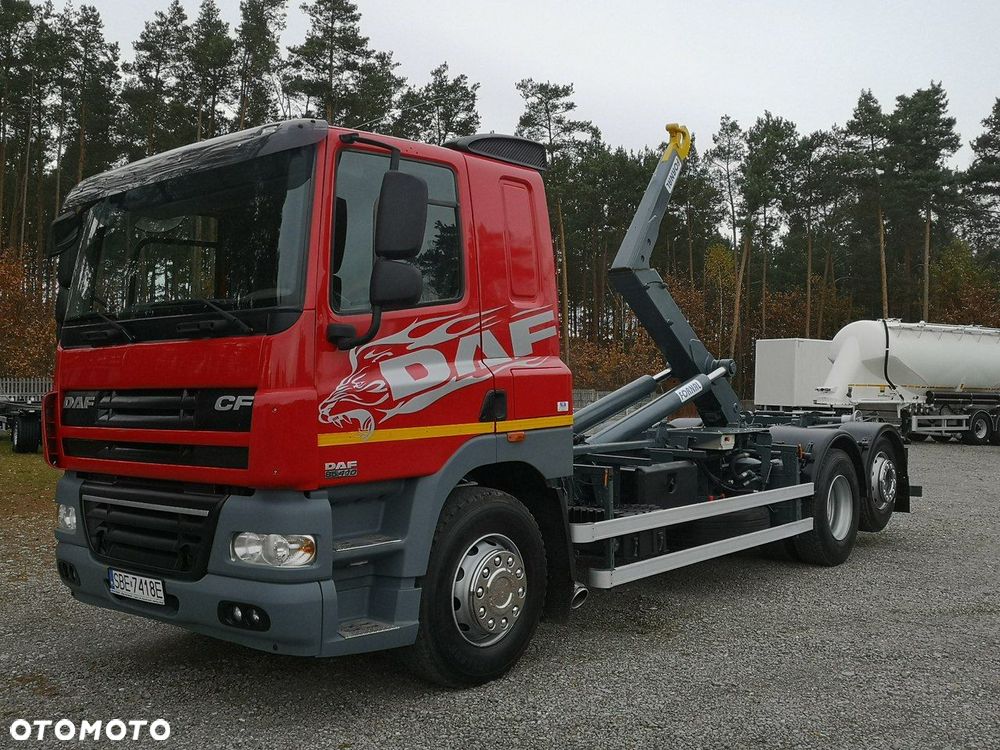 DAF CF 85.410 Hakowiec 6x2 Fornal Manual Salon Polska! - 2
