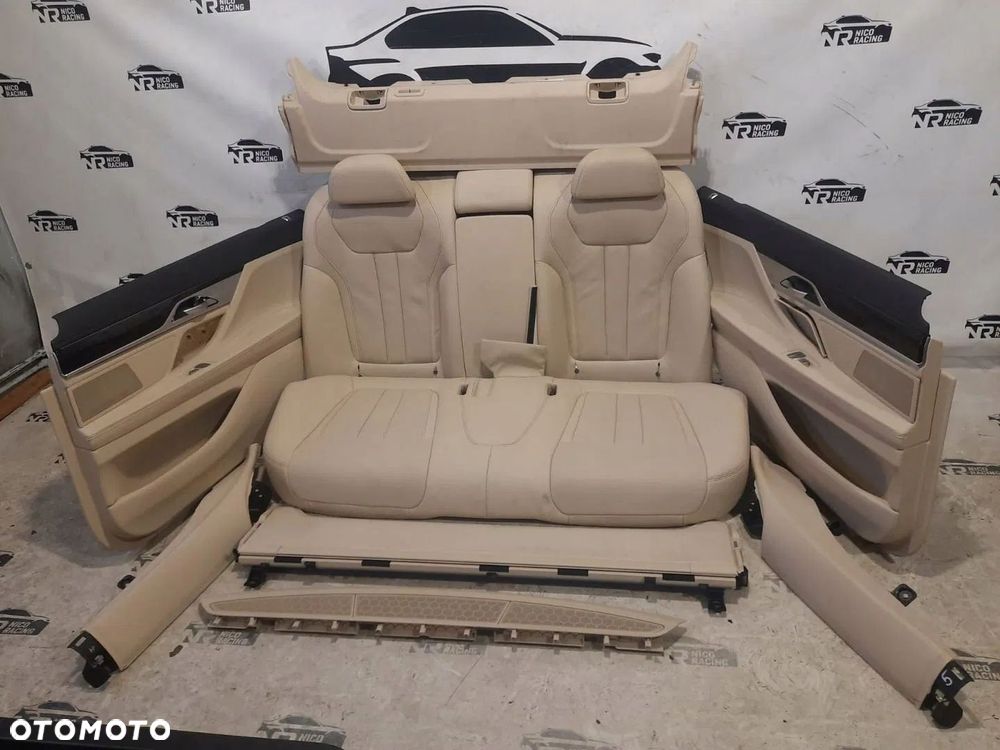 FOTELE TAPICERKA BMW 7 G12 KOMFORT MASAŻ GRZANE SKÓRA CANBERRA - 11