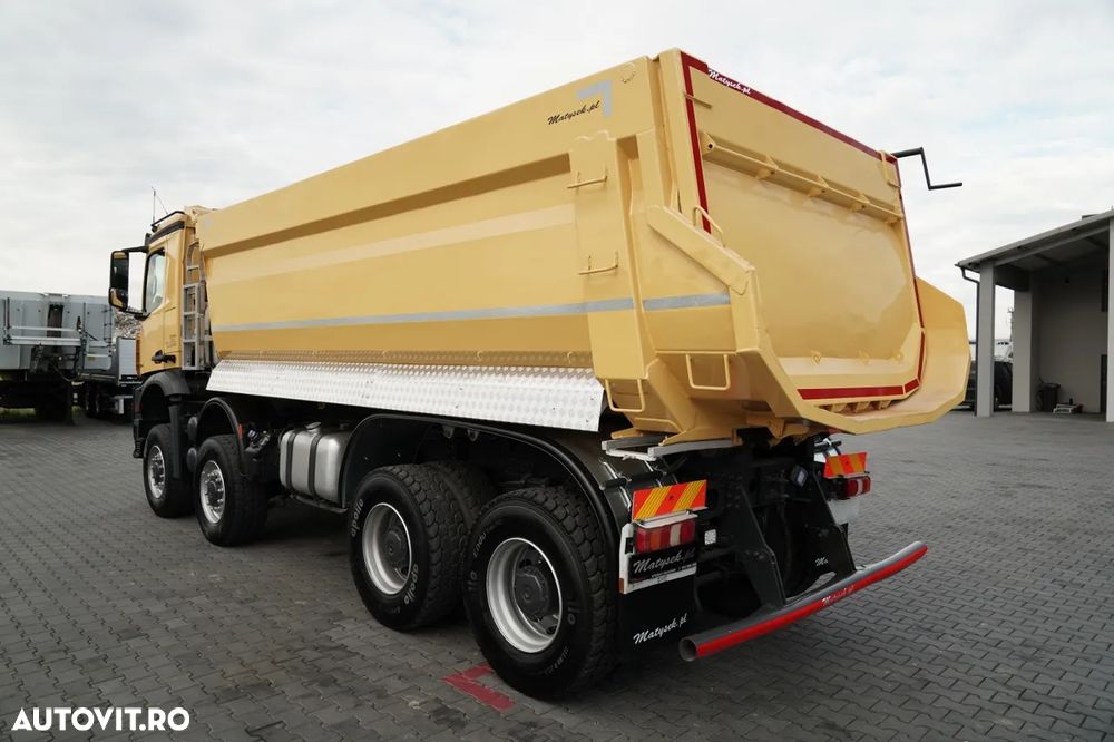 Mercedes-Benz AROCS 4145 / 8x8 / TIPPER SPATE / KH KIPPER / EURO 6 - 8