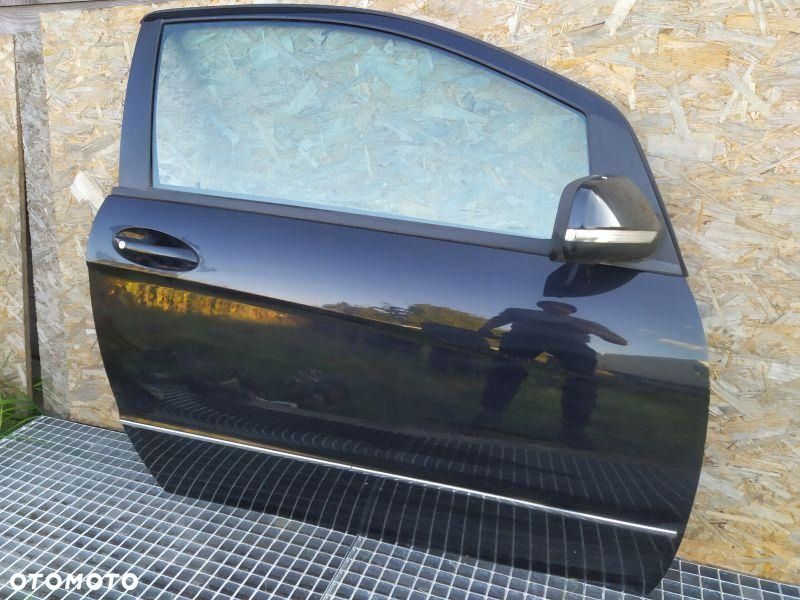DRZWI PRAWE CZARNE KPL UK 5D BDB MERCEDES A KLASA W169 MERCOE - 3