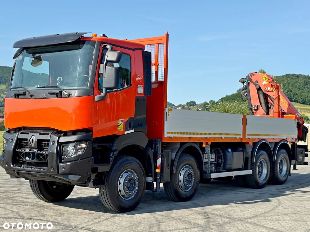 Renault K 430 * SKRZYNIA 6,80 m * PK 22002 - EH C + PILOT / 8x4 - 3