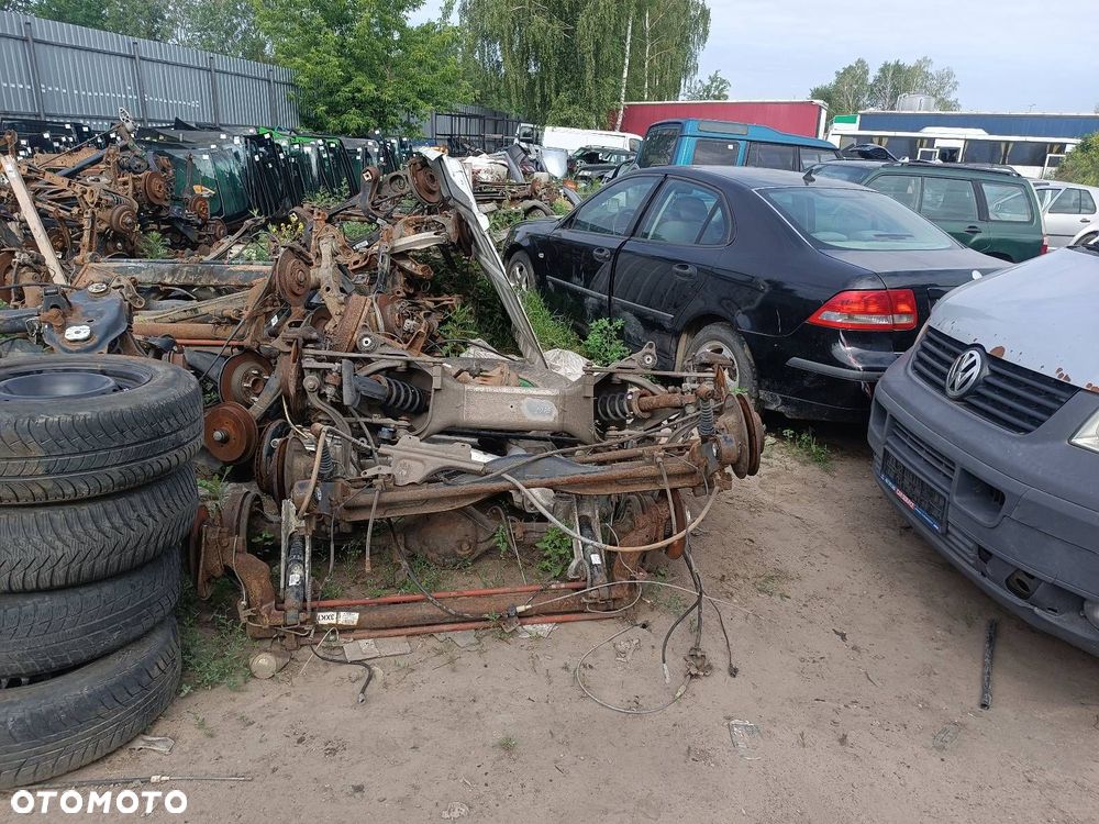 BELKA OŚ ZAWIESZENIA TYŁ TARCZE Z ABS CITROEN JUMPY II - 2
