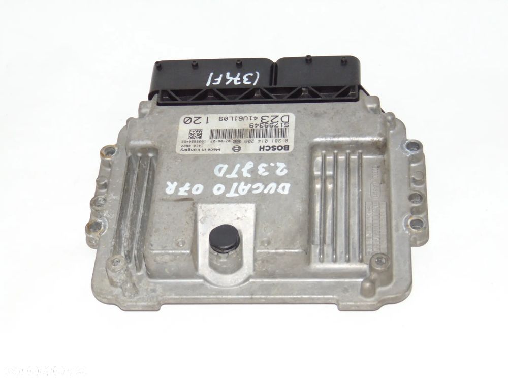 Sterownik silnika 0281014209 51799349 Fiat Ducato Boxer Jumper 2.3 JTD HDI - 4