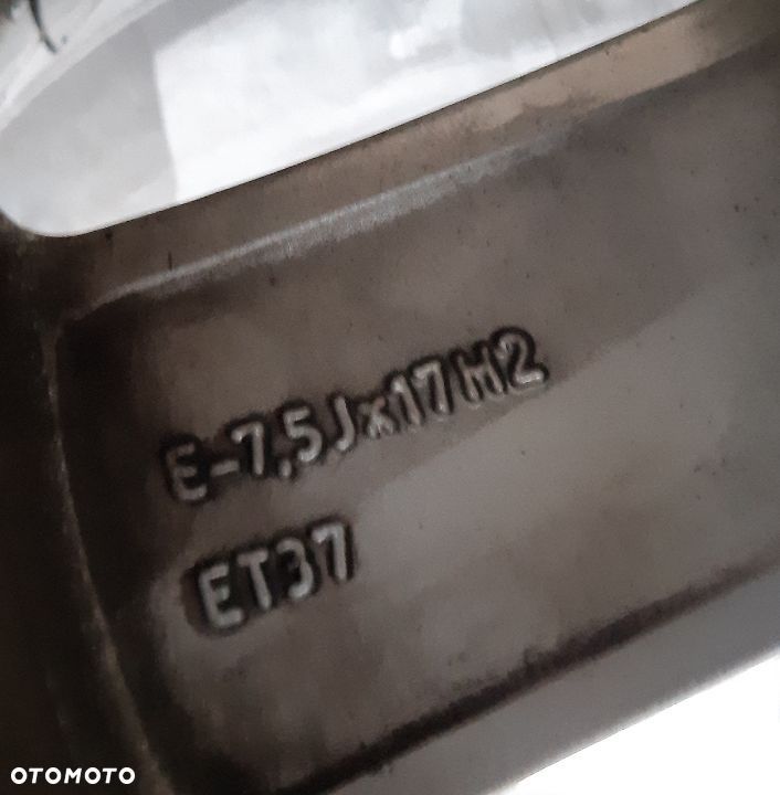 Felgi aluminiowe Audi A-6 A6 C7 A7 A-7 17 Cali E-7.5Jx17H2 ET 37 4G0071497 225/55R17 101V Alusy Alufelgi - 6