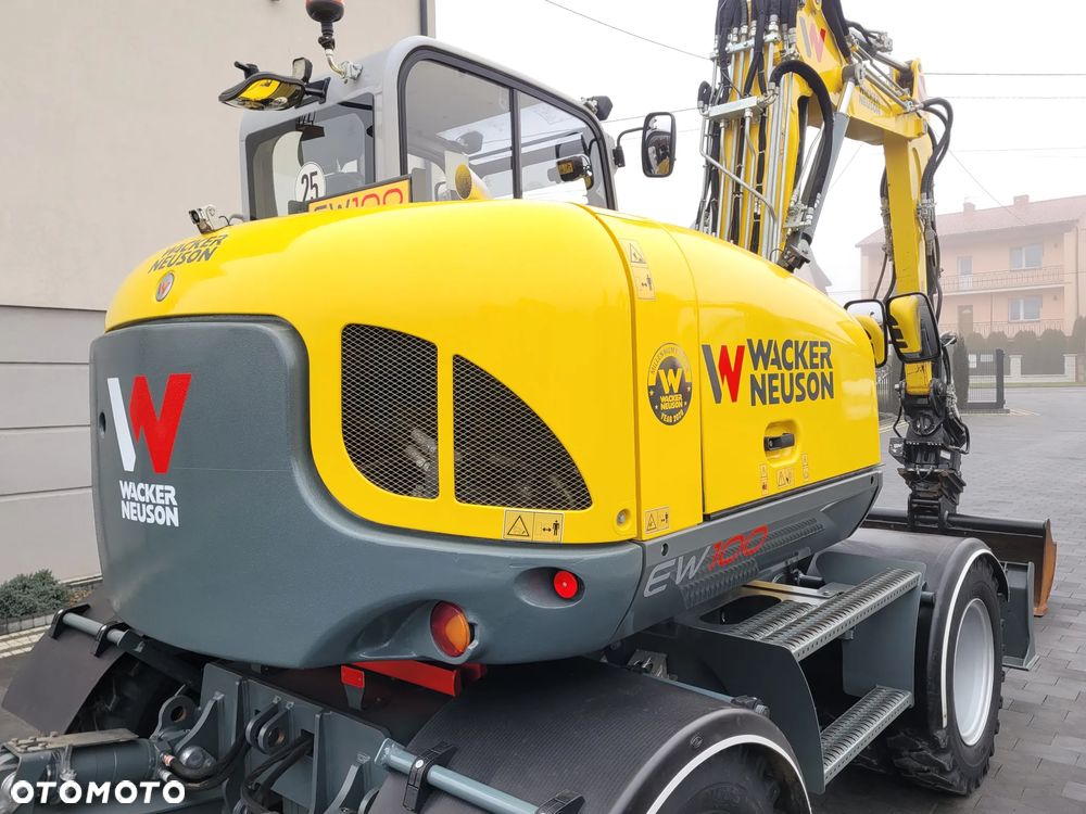 Wacker Neuson EW100 / ROTOTILT / 3 łyżki + widły / model 2020r. / - 11