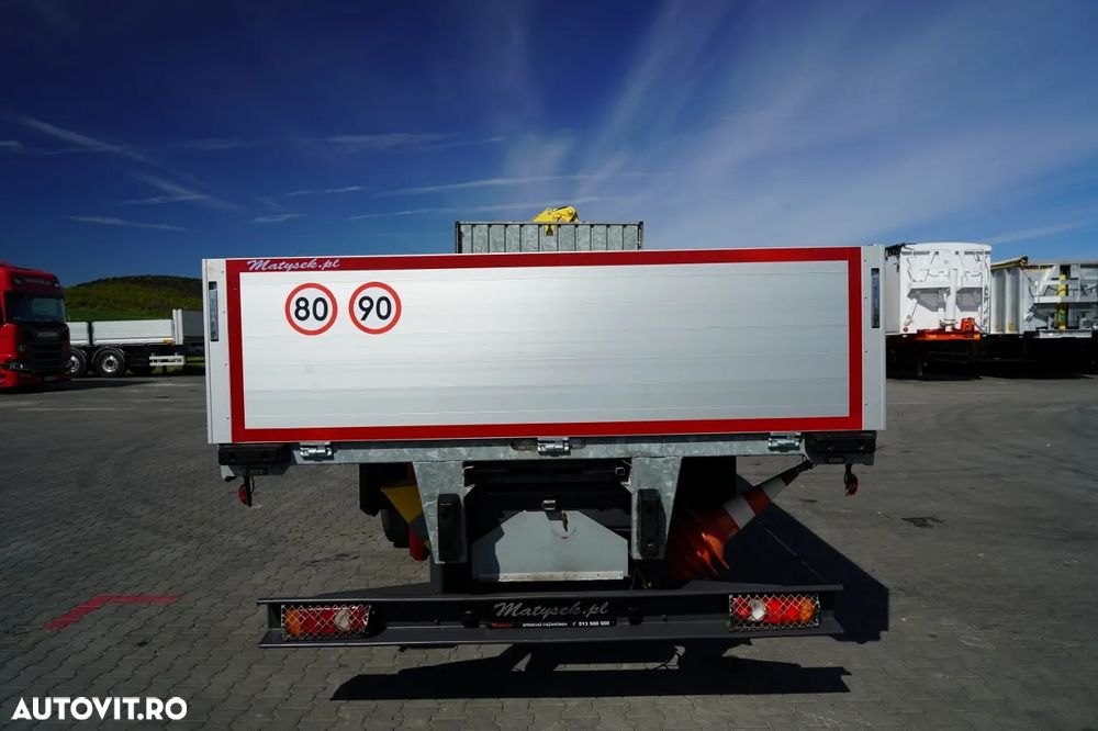 Volvo FL 280 / 4X2 / CAROSERIE 7,3 M / HYVA DRIVE / PILOT / FURCĂ PENTRU PALEȚI / ROTATOR / EURO 6 - 18