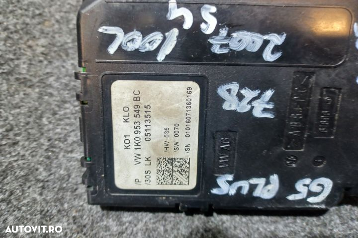 Modul / Calculator coloana de volan 2007 1.6 BSE 1K0953549BC Volkswag - 3