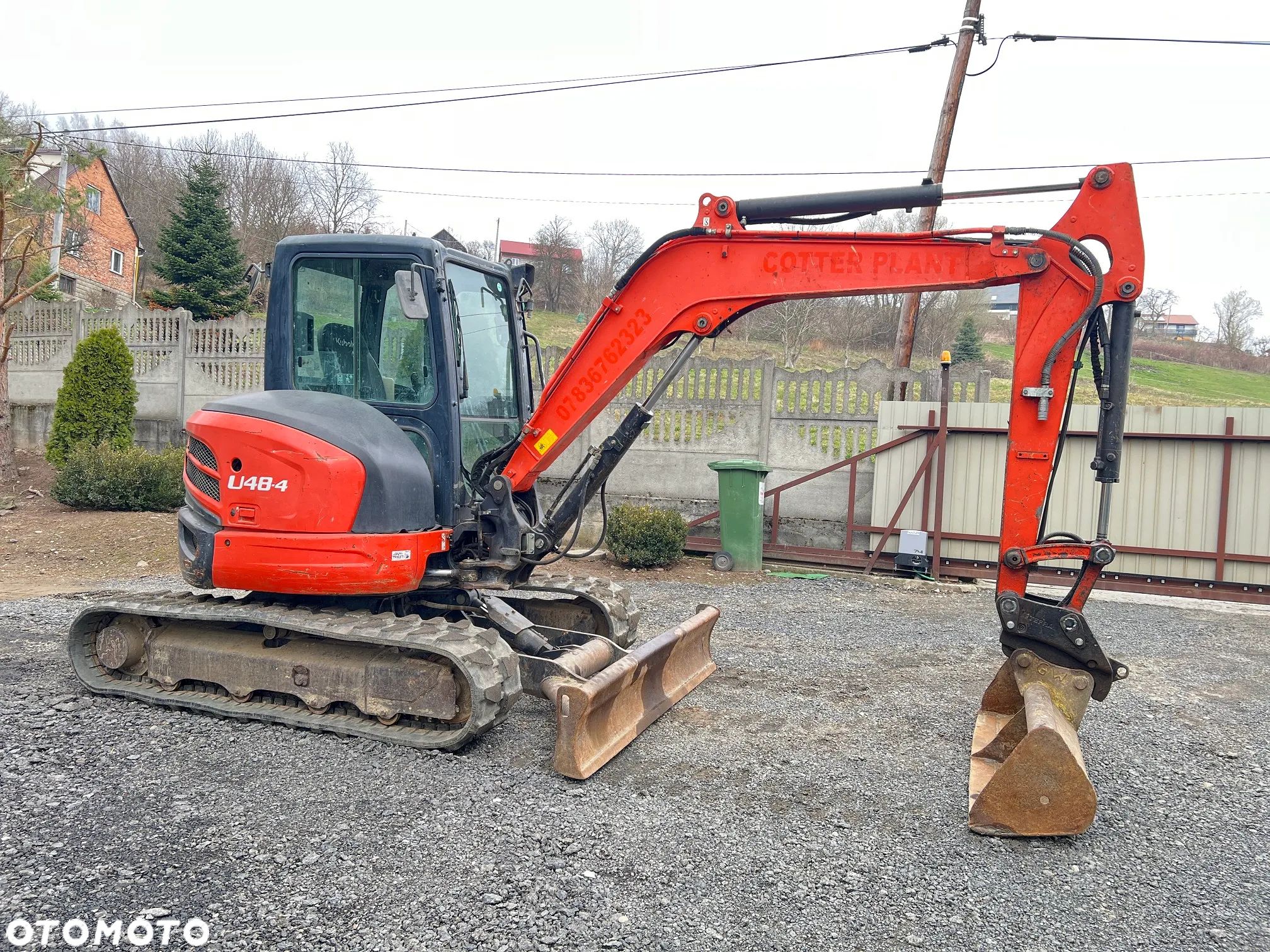 Kubota U48-4 * Koparka Gąsienicowa Kubota U 48  * Zerowy Obrys * 5 Ton * Stan Bardzo Dobry * - 1