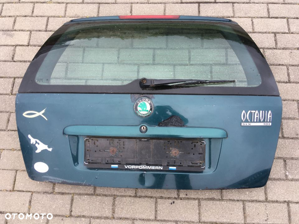 Skoda Octavia I kombi klapa tył szyba