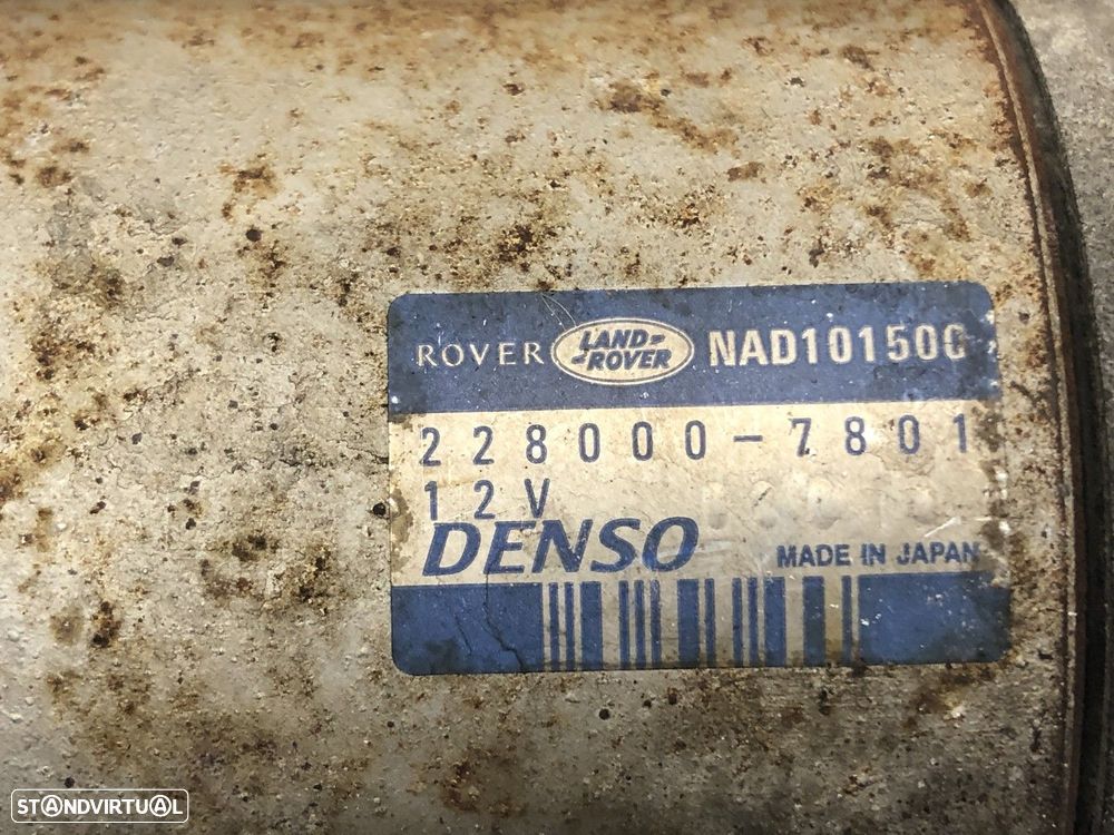 Motor de arranque ROVER 75 (RJ) 2.0 CDT | 02.99 - 05.05 Usado REF. 228000-7801... - 5
