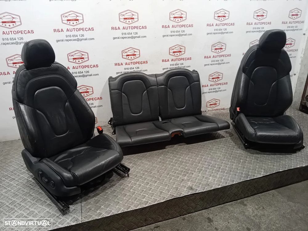 Conjunto de Bancos Audi TT 8J em Pele Originais - 3