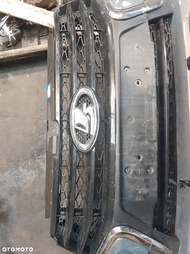 Zderzak Łada Vesta !! Kompletny !! Grill, halogeny !! DO POPRAWEK - 9