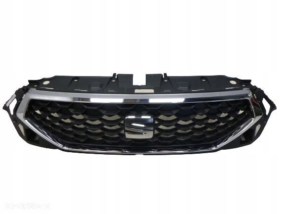 SEAT ATECA LIFT 20- GRILL ATRAPA CHŁODNICY ZNACZEK CHROM ORYGINAŁ - 1
