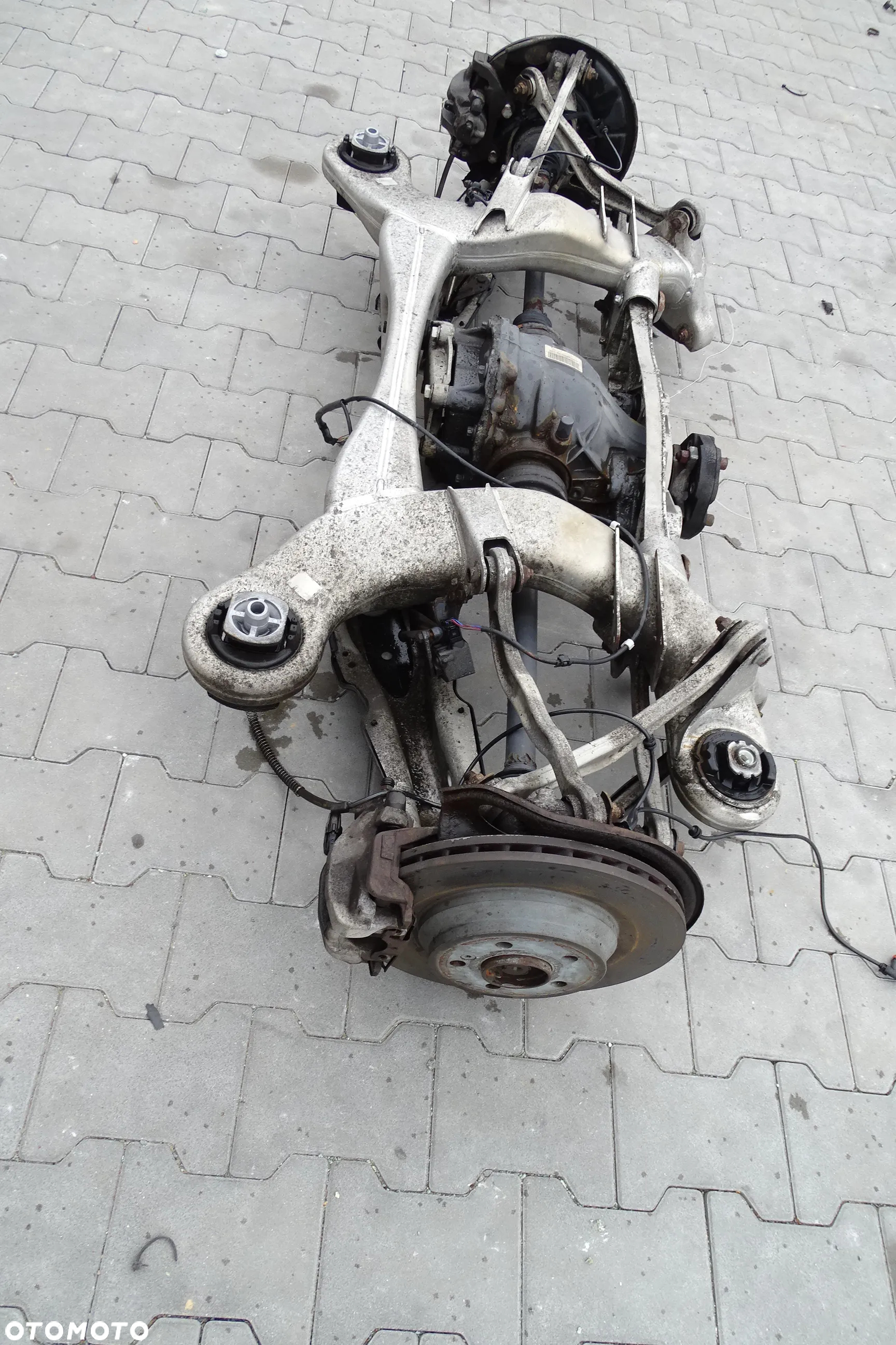 SANKI TYŁ KOMPLETNE MOST DYFER MERCEDES CL W216 5.5 A2163503300 CL500 - 5