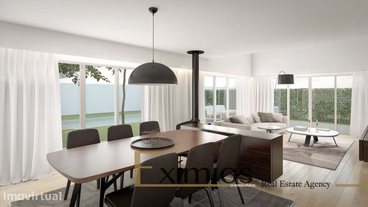 Moradias T4 em construção em Touguinhó, Vila do Conde - Grande imagem: 5/12