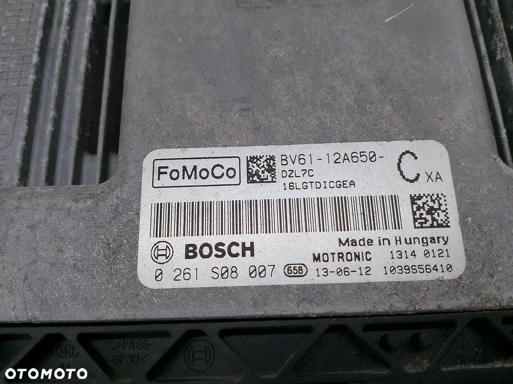 KOMPUTER, STEROWNIK FORD FOCUS III BV61-13A650-CXA  0261S08007 1.6  BOSCH - 2