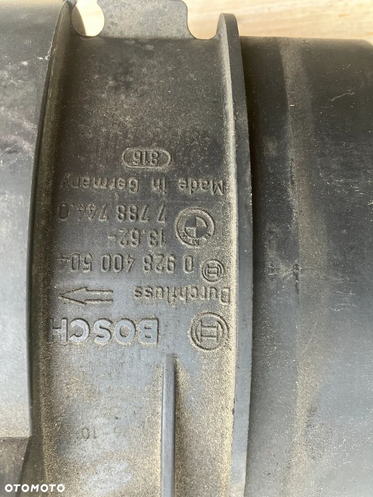 PRZEPŁYWOMIERZ BMW E60 E90 E70 M57N2 3.0D 2.5D M57 PRZEPŁYWKA 7788744 0928400504 - 5