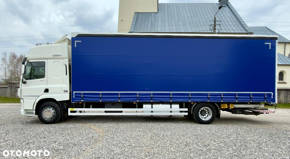 DAF CF320 / FIRANKA / WINDA  / 22 PALETY / KLIMA POSTOJOWA / E6 / 9300 ŁADOWNOŚĆ / NISKI PRZEBIEG / AUTOMAT / SYPIALKA /JEDEN WŁAŚCICIEL / SPROWADZONY / PALET / 2019 / - 16