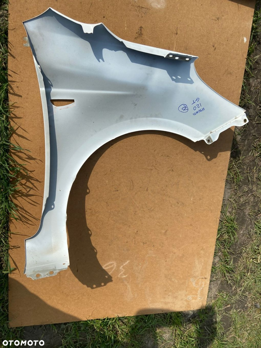 HYUNDAI I20 08-12 BŁOTNIK LEWY PRZEDNI GT, BEZ RDZY, ORYGINAŁ - 9