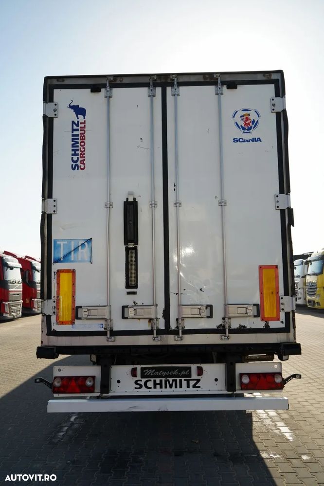 Schmitz Cargobull / REFRIGERAT / THERMO KING SL-400e / AXĂ RIDICATĂ / COȘ PENTRU PALEȚI - 12