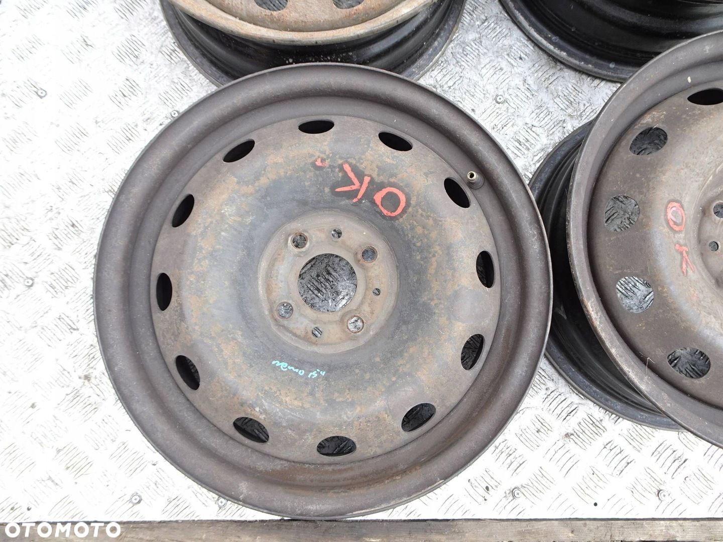 Felgi stalowe KPL. Citroen Nemo 15 4x98 - 4