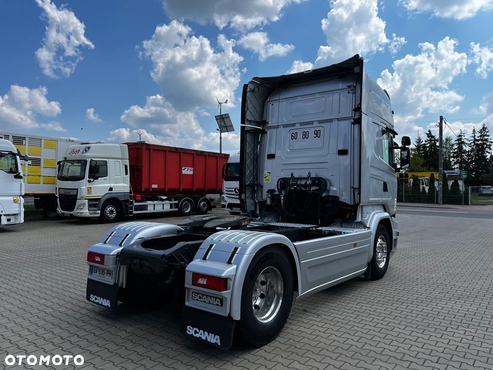 Scania R450 BEZ EGR/TOPLINE/SPROWADZONA Z FRANCJI/CAŁA NA PODUSZKACH/ALU FELGI/PTO/LODÓWKA/ - 5