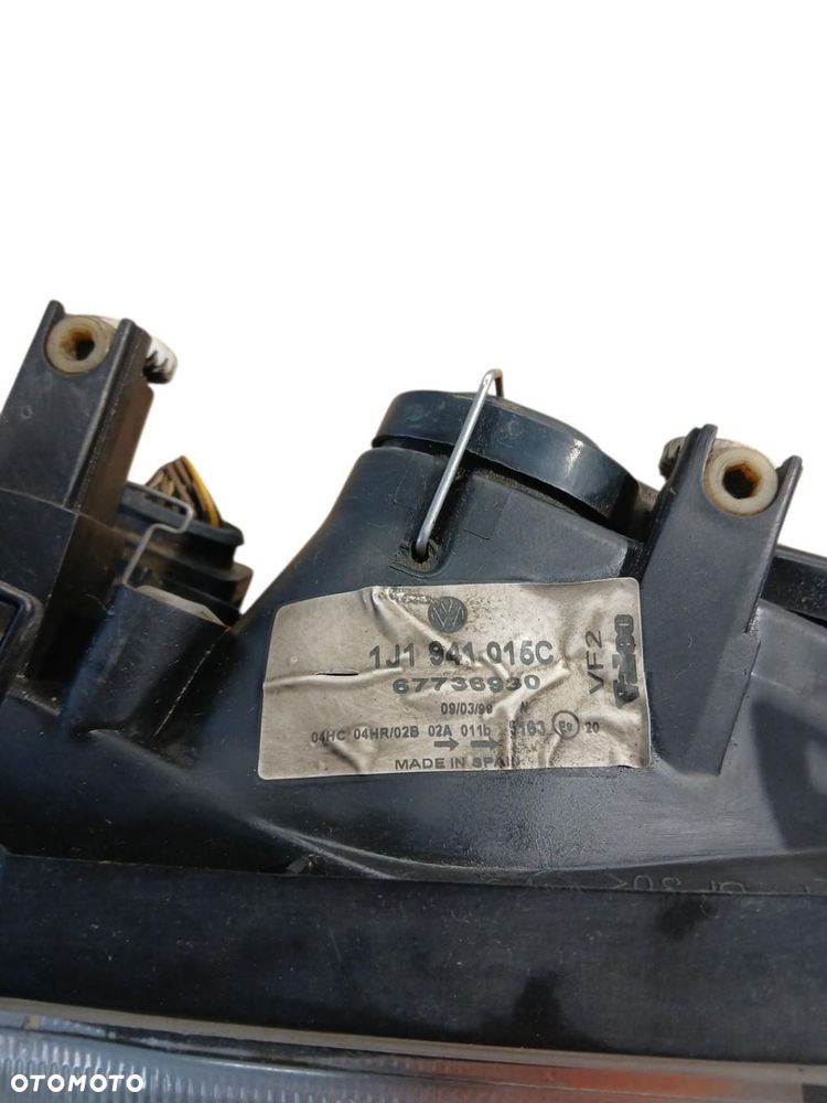 LAMPA LEWA PRZEDNIA PRZÓD VW GOLF IV 1J1941015C 67736930 - 3
