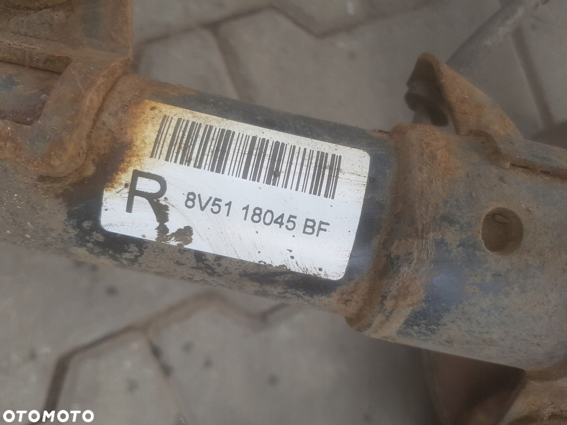 FORD FIESTA MK7 1.4 B AMORTYZATOR ZWROTNICA PRAWA - 5