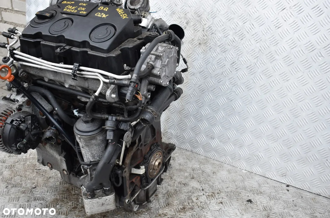 SILNIK KOMPLETNY BMP 2.0 TDI 8V 140KM - VW GOLF V PASSAT B6 - 5
