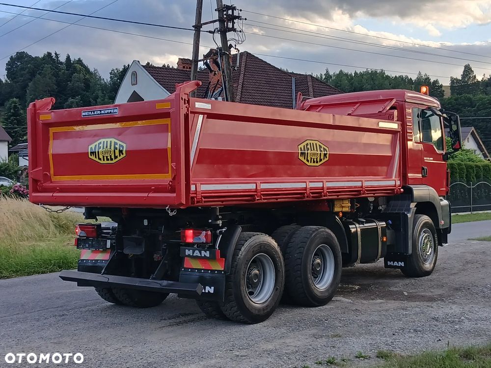 MAN TGS 440 KM 6X4 BORDMATIC Meiller-Kipper Perfekcyjny - 10