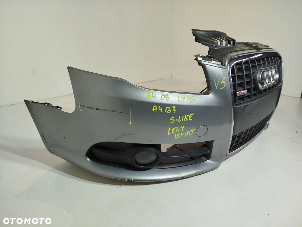 Zderzak przedni przód grill AUDI A4 B7 S-LINE 04-08 LY7G - 3