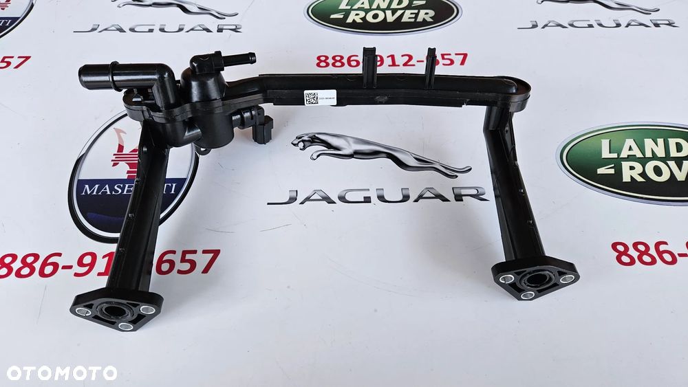 Jaguar XF 250 XF 260 3.0 SC 306PS 340 KM Króciec płynu chłodniczego Rura wody Przewód wodny głowicy DX23-18N348-AD - 7