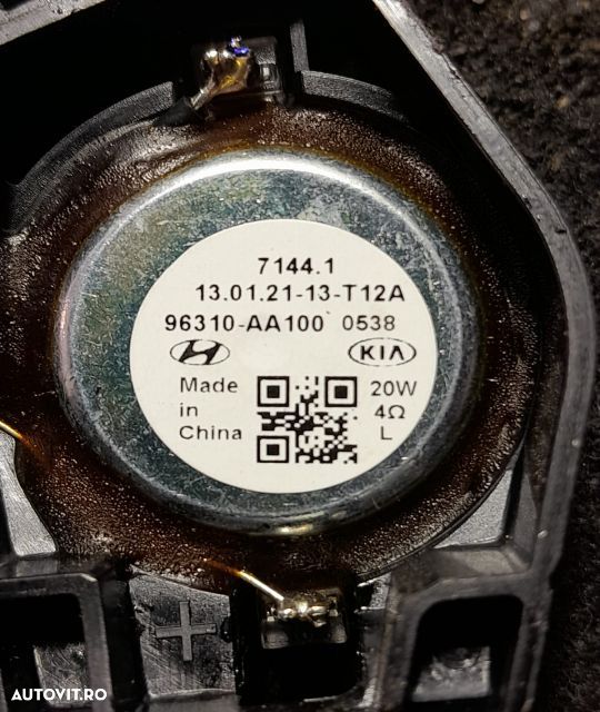 Boxa tweeter stanga fata 96310-aa100 Hyundai Elantra CN7  [din 2021 pana  2023] seria - 2